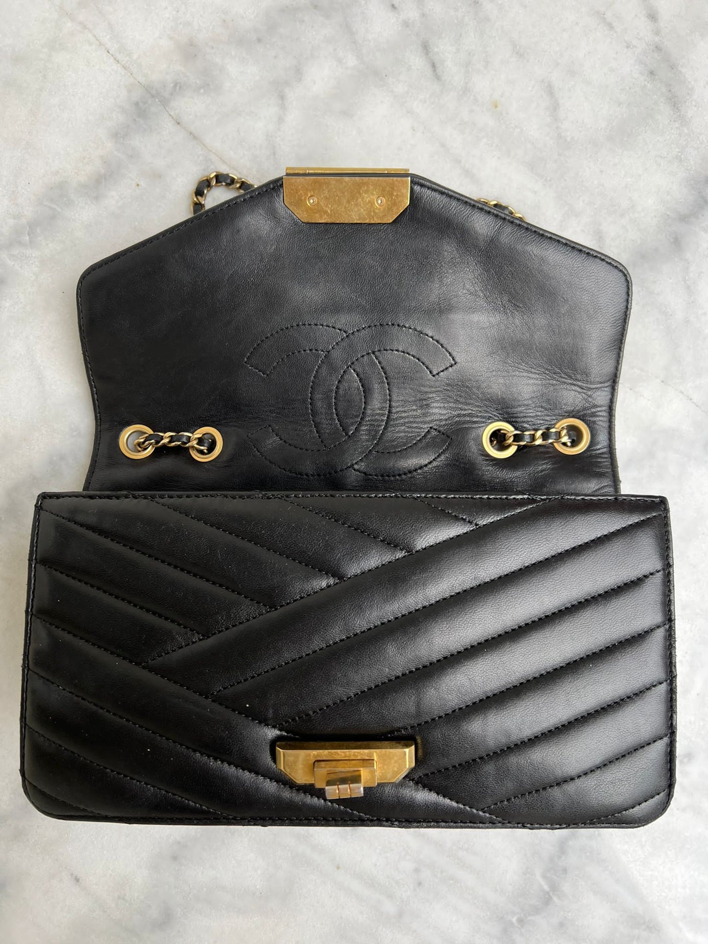 Vintage single flap