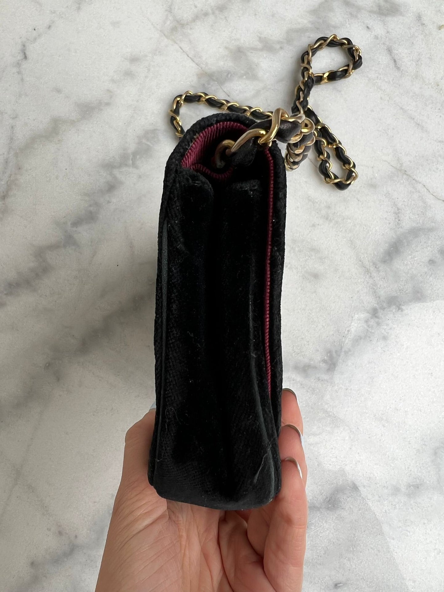 Vintage Half moon bag
