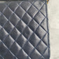Leather flap bag