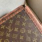 Leather travel bag