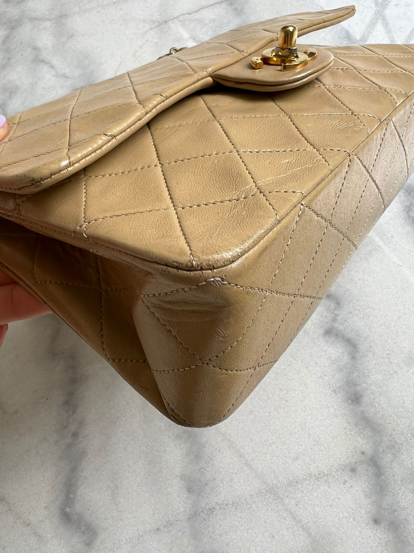 Vintage classic double flap