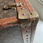 Leather travel bag