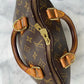 Alma leather handbag