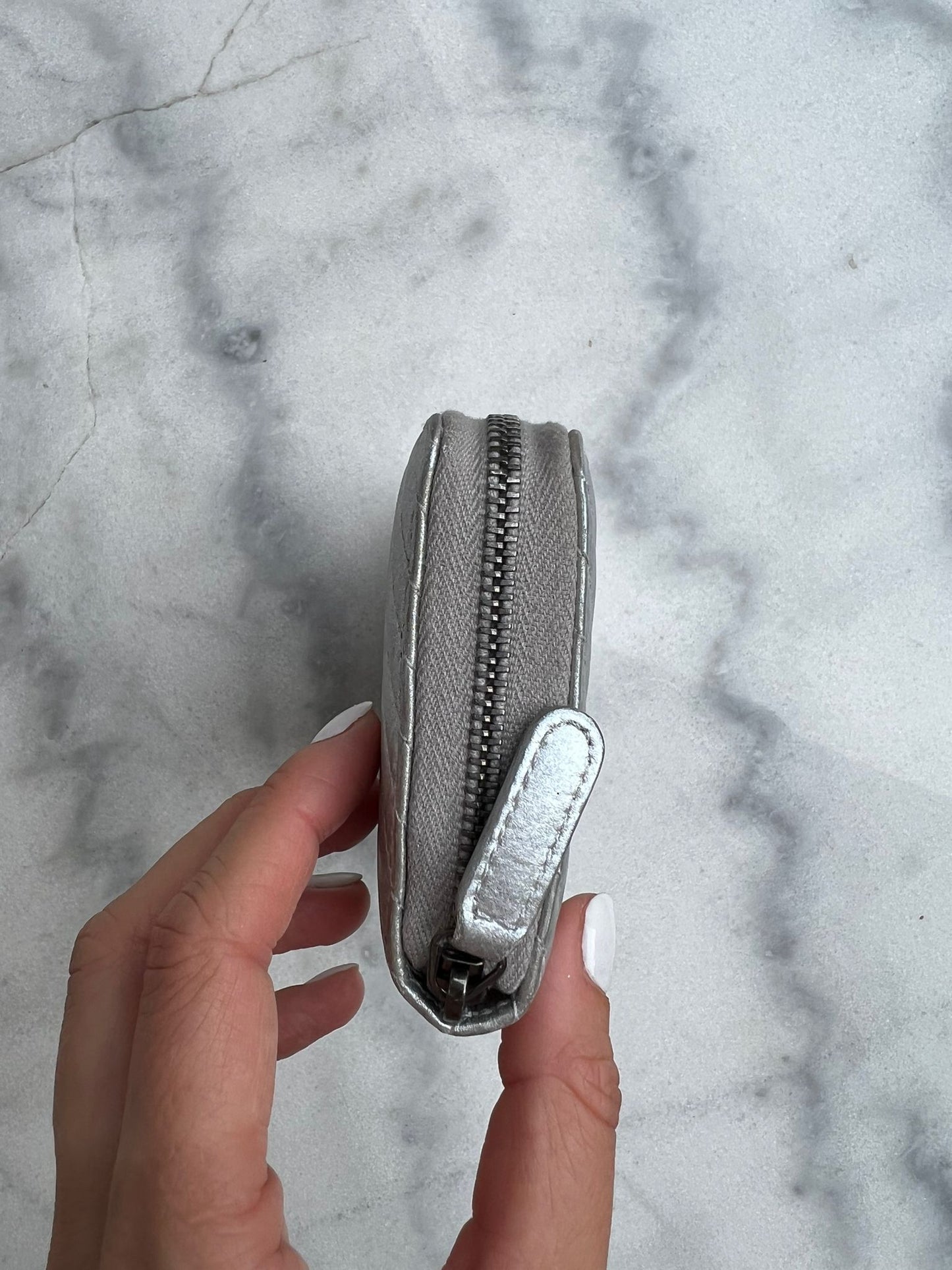 Chanel chevron wallet