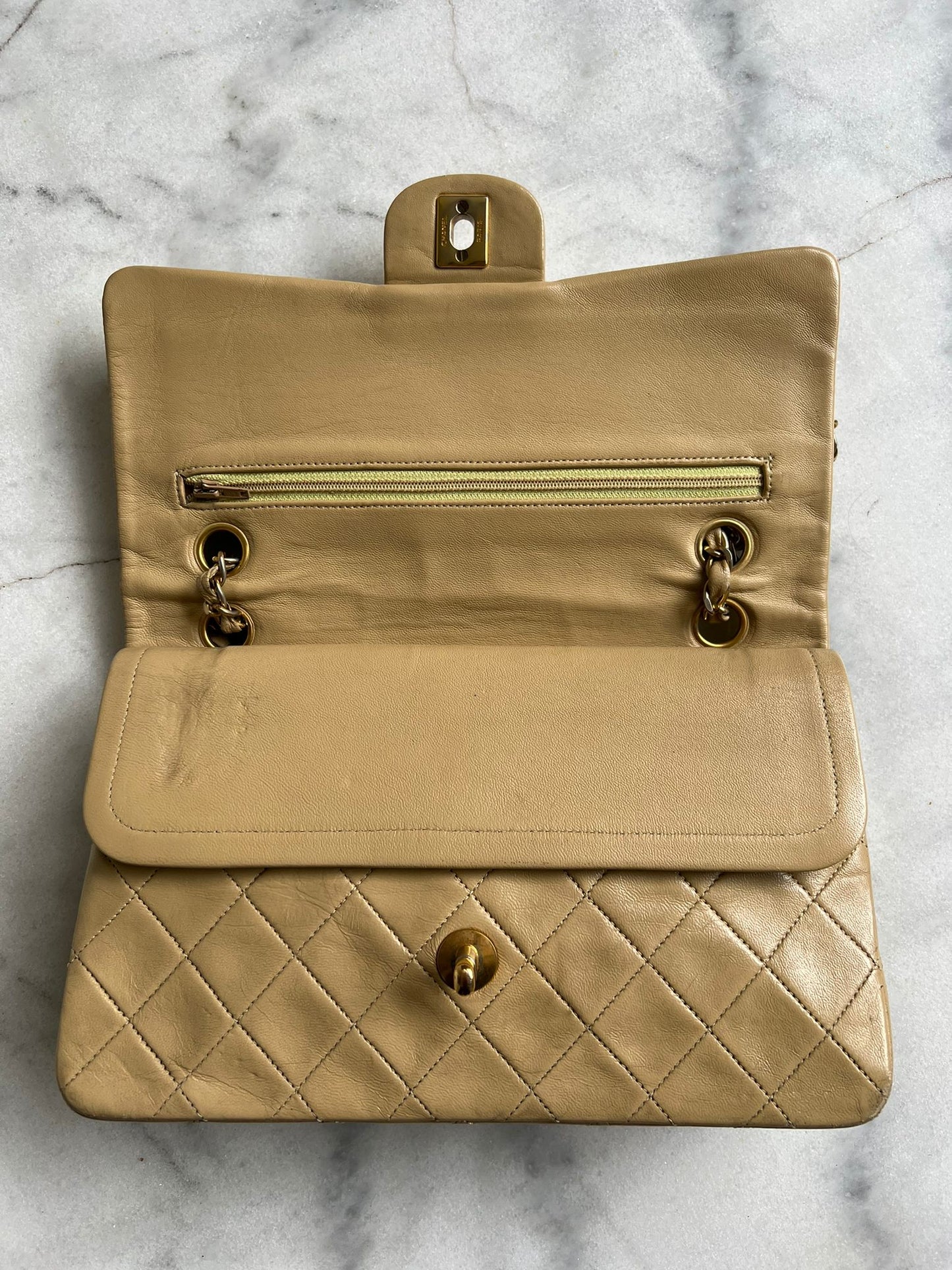 Vintage classic double flap