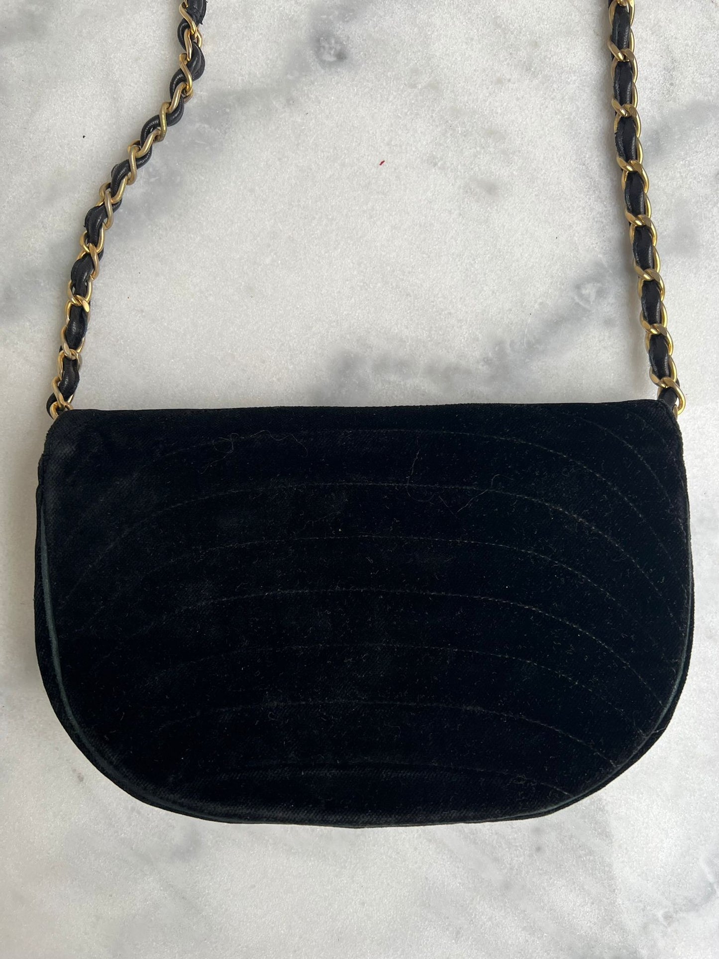 Vintage Half moon bag