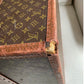 Leather travel bag