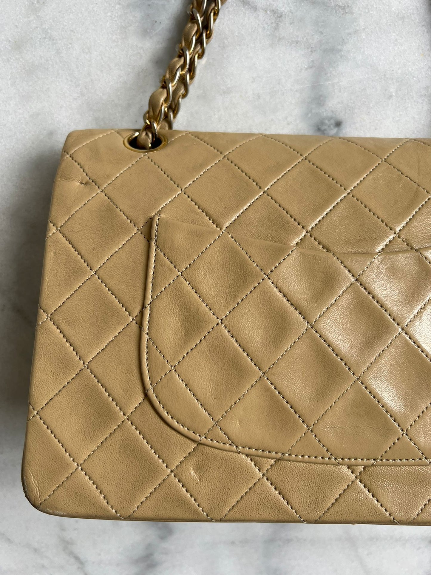 Vintage classic double flap