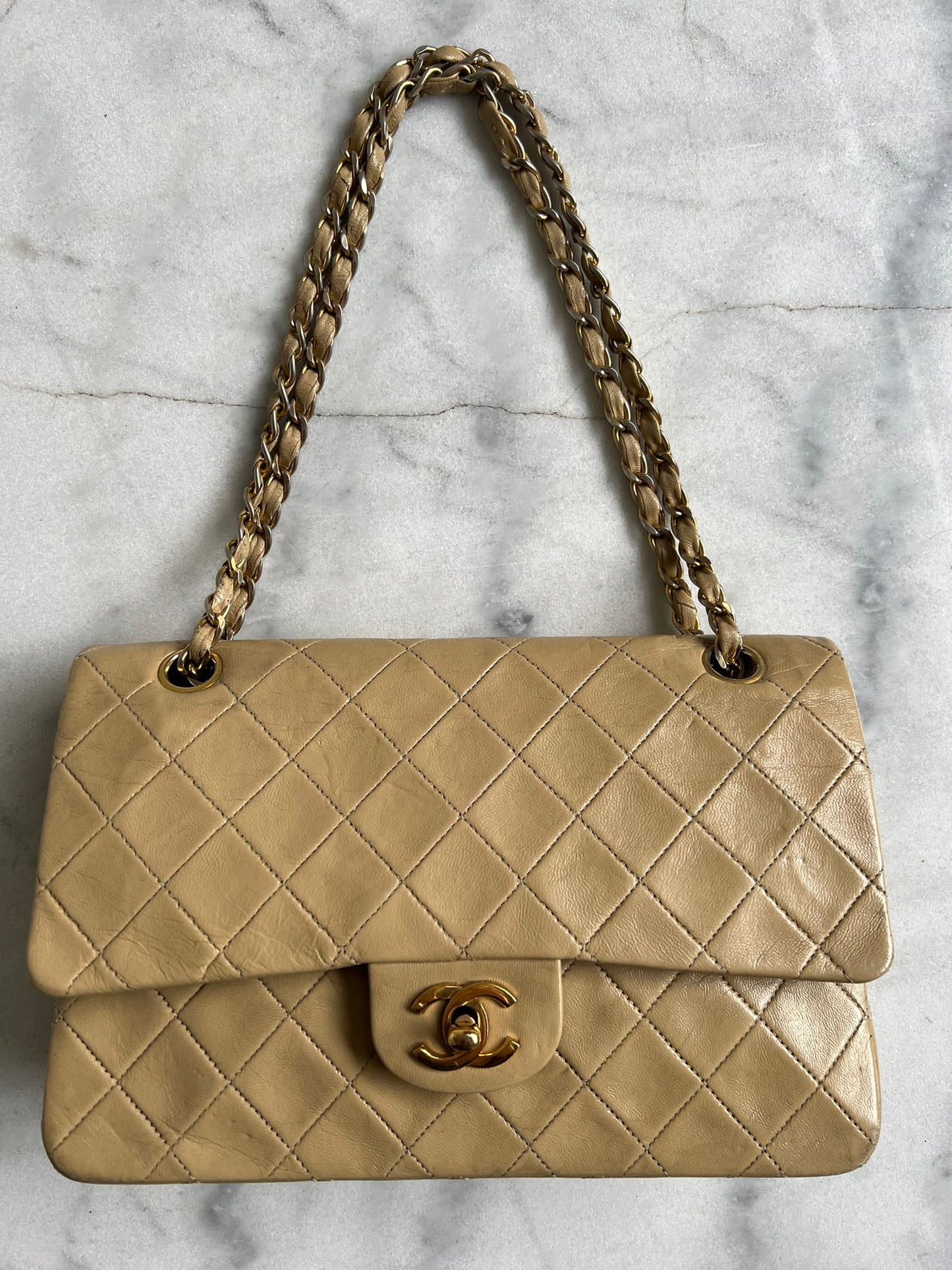 Vintage classic double flap