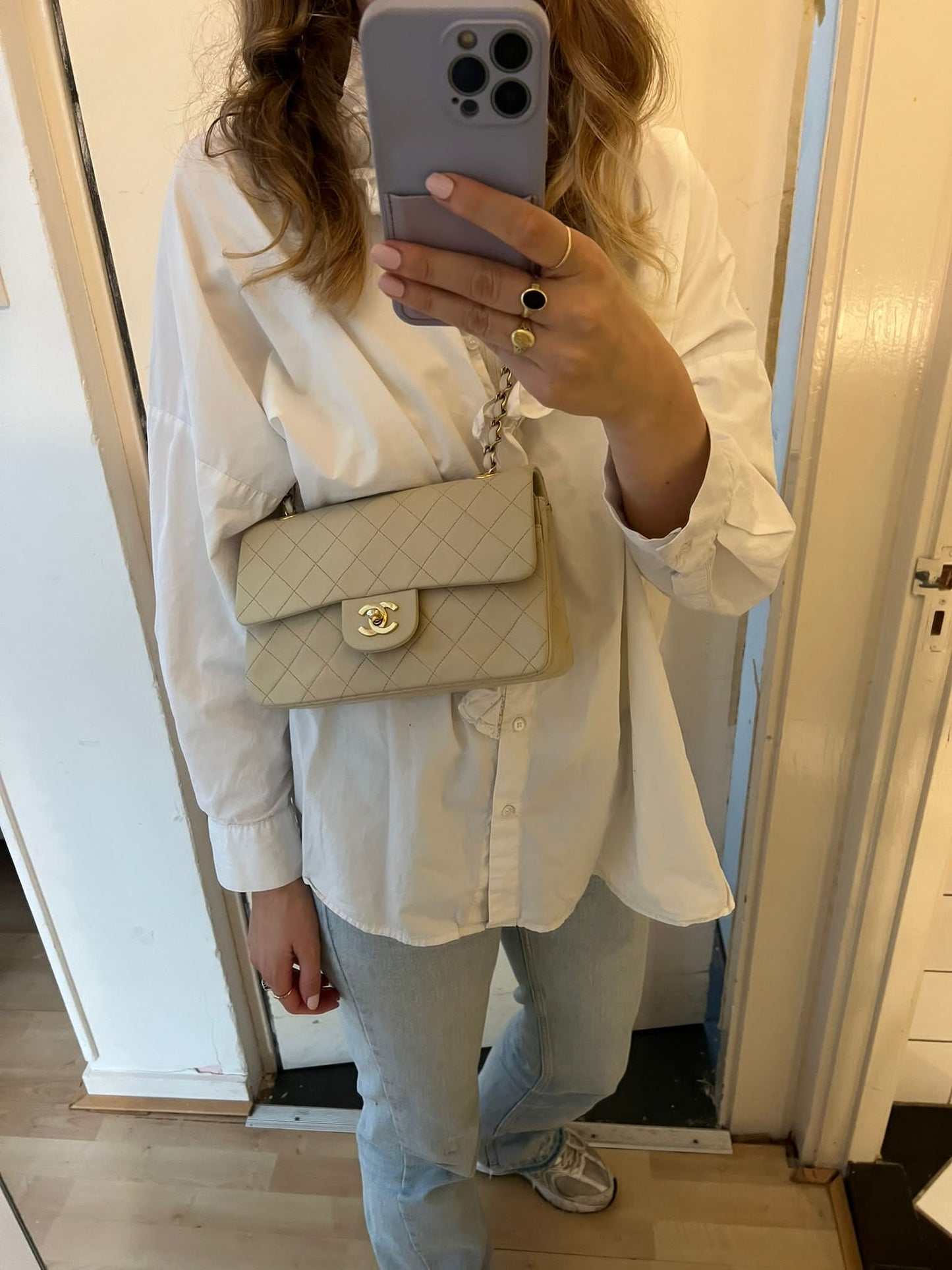 Classic double flap