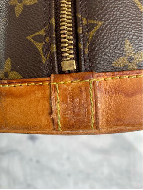 Alma leather handbag