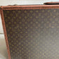 Leather travel bag