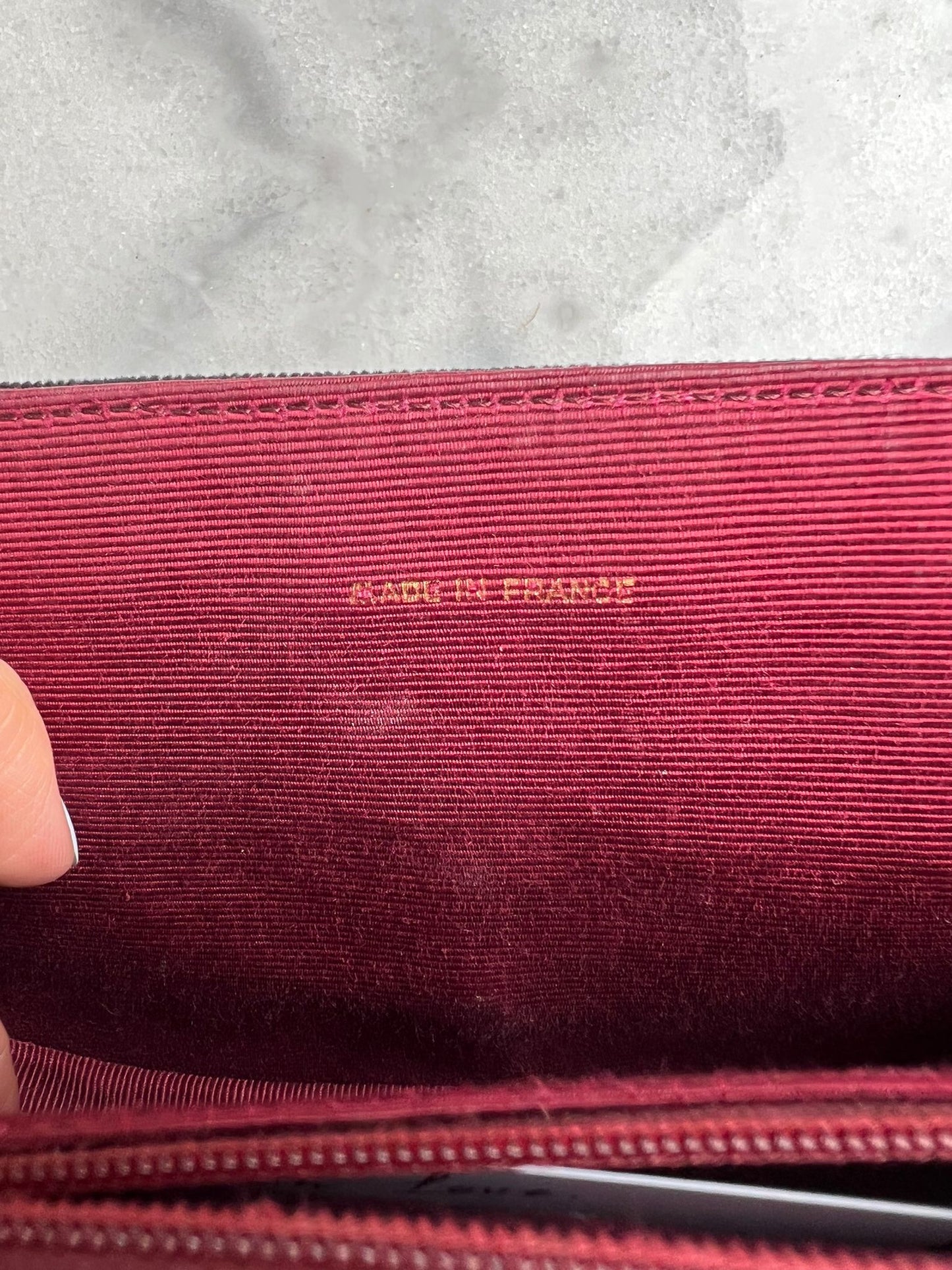 Vintage Half moon bag