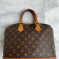 Alma leather handbag