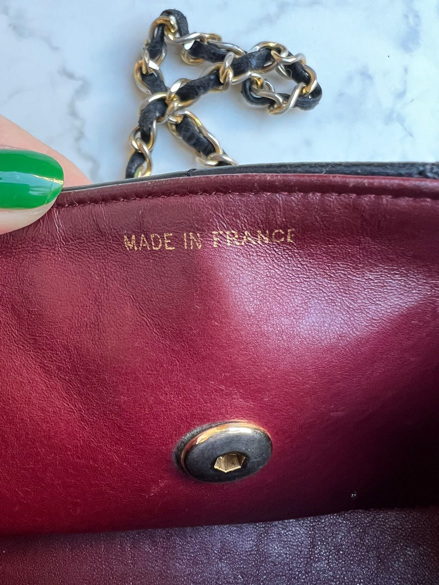 Vintage flap bag