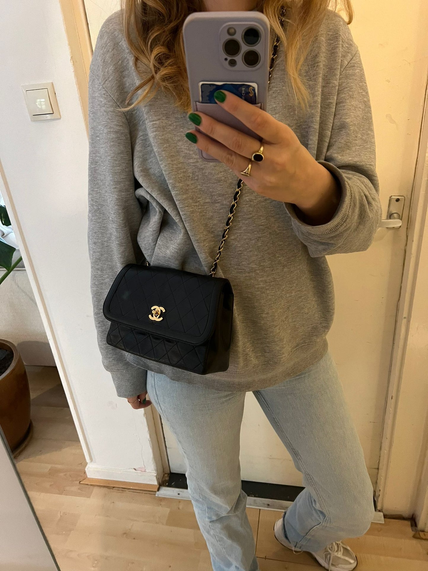 Vintage flap bag