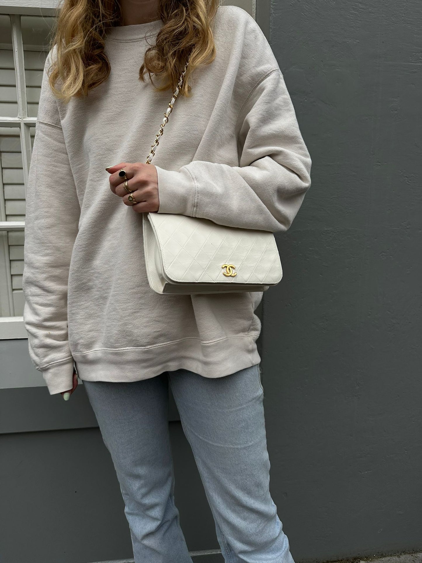 Vintage single flap