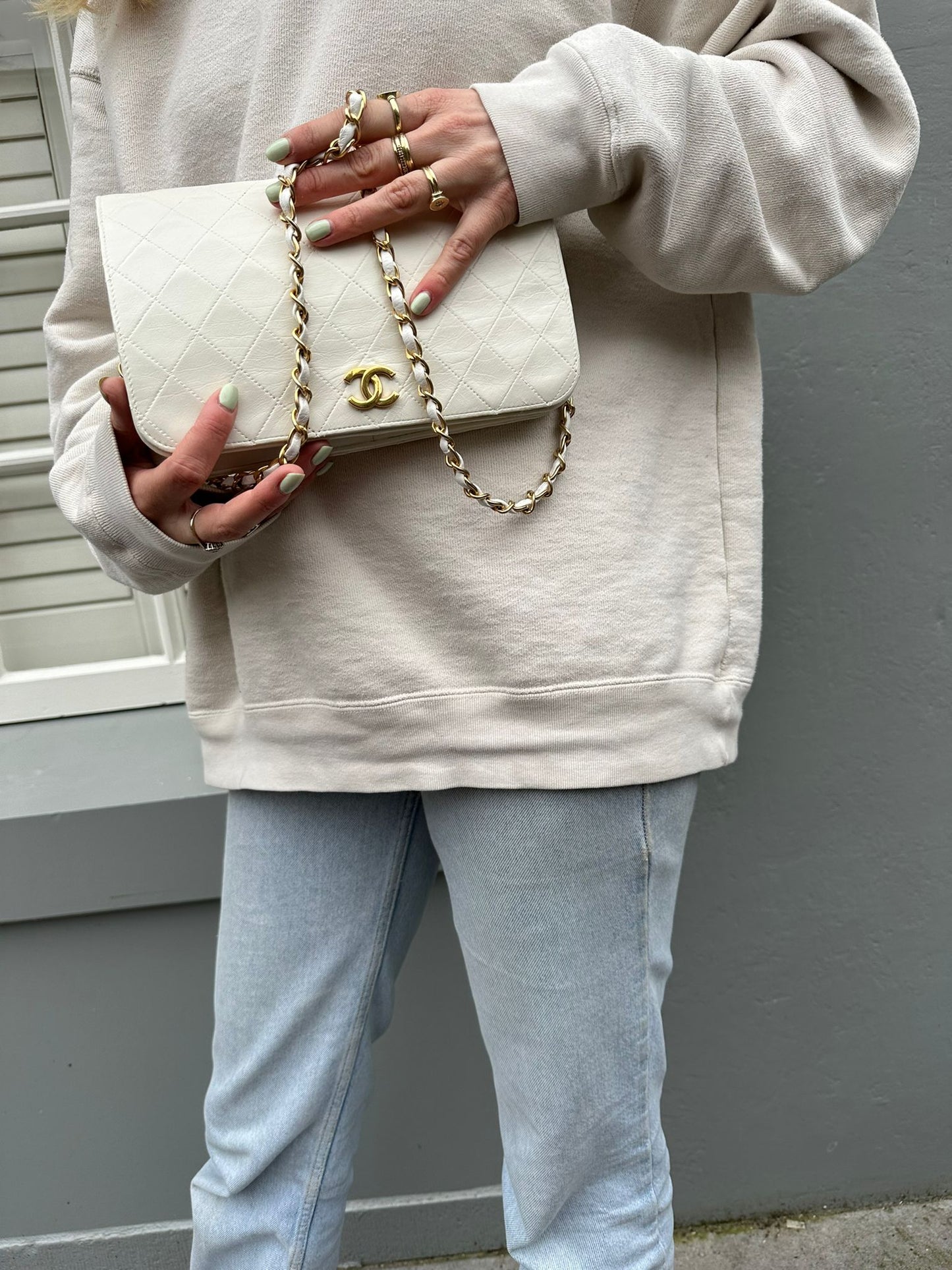 Vintage single flap
