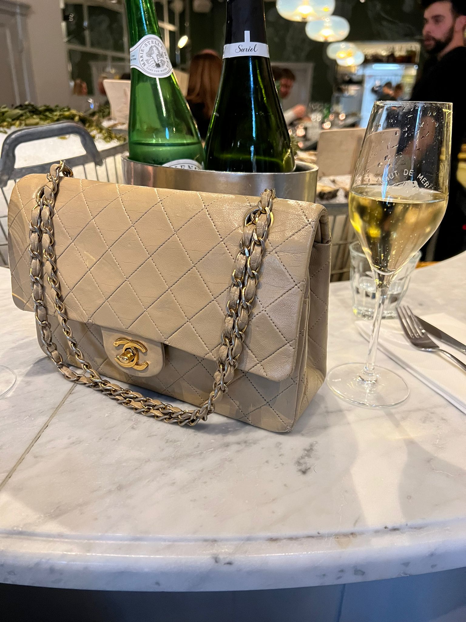 Chanel Vintage Acrylic Flap Bag – Dina C's Fab and Funky