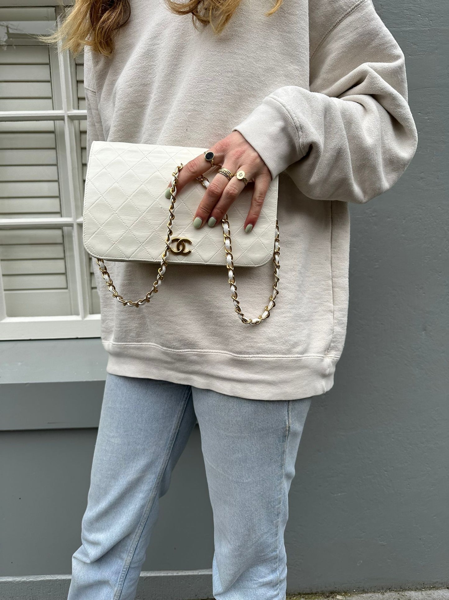 Vintage single flap