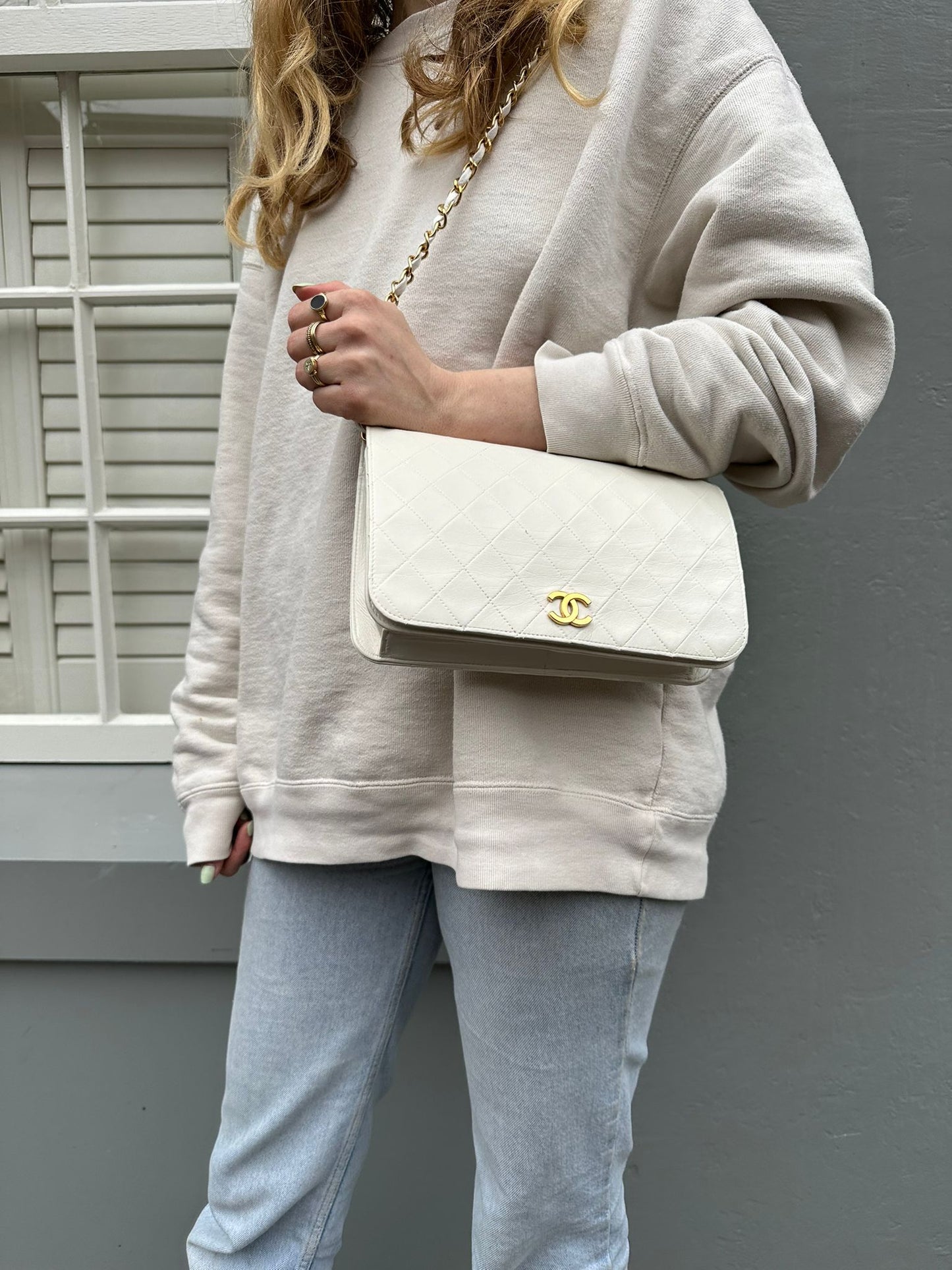 Vintage single flap