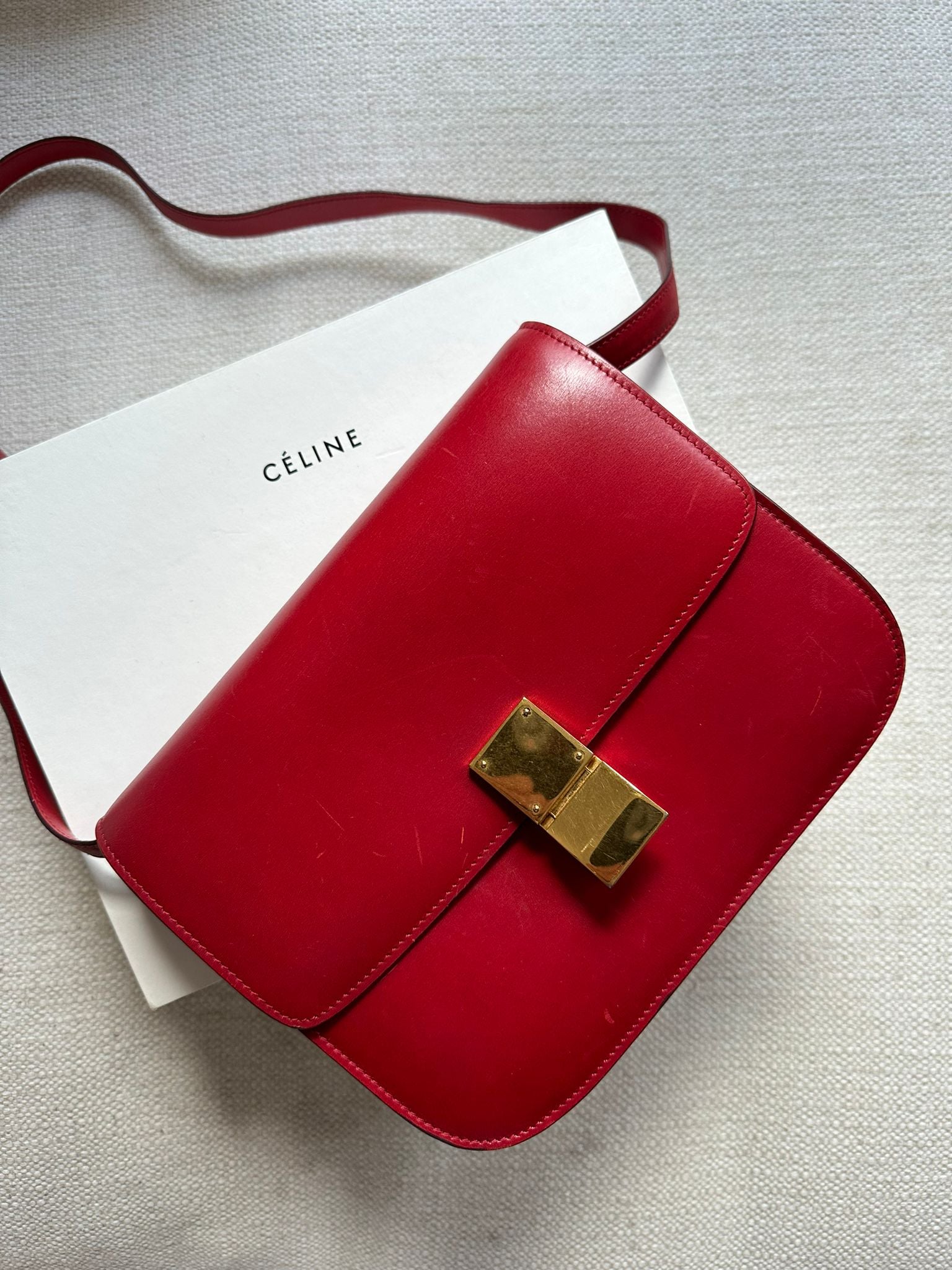Celine classic on sale box bag