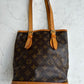 Vintage bucket bag