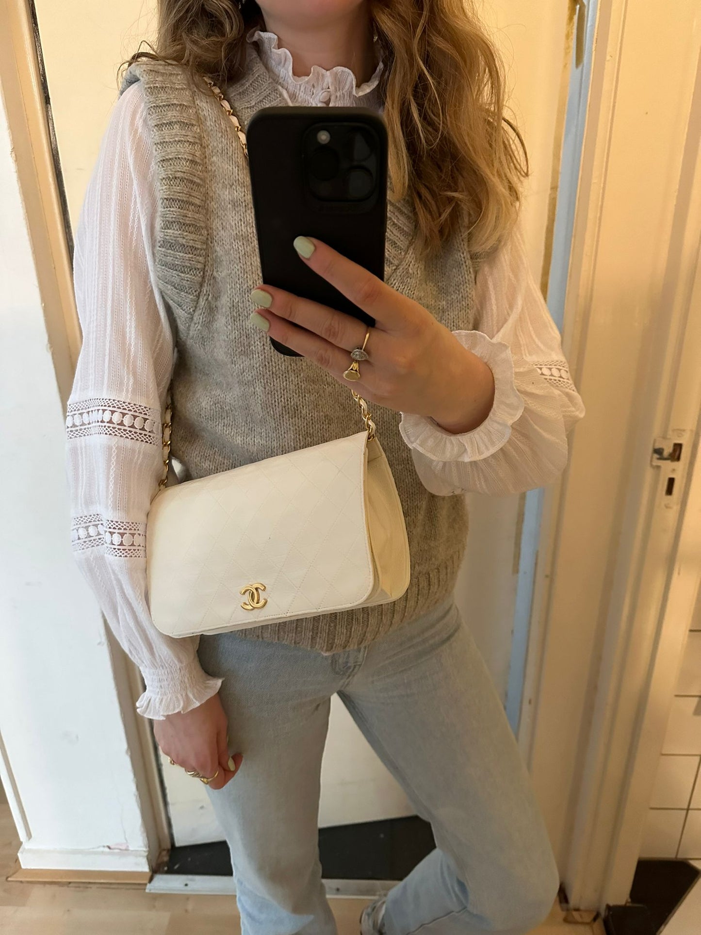 Vintage single flap