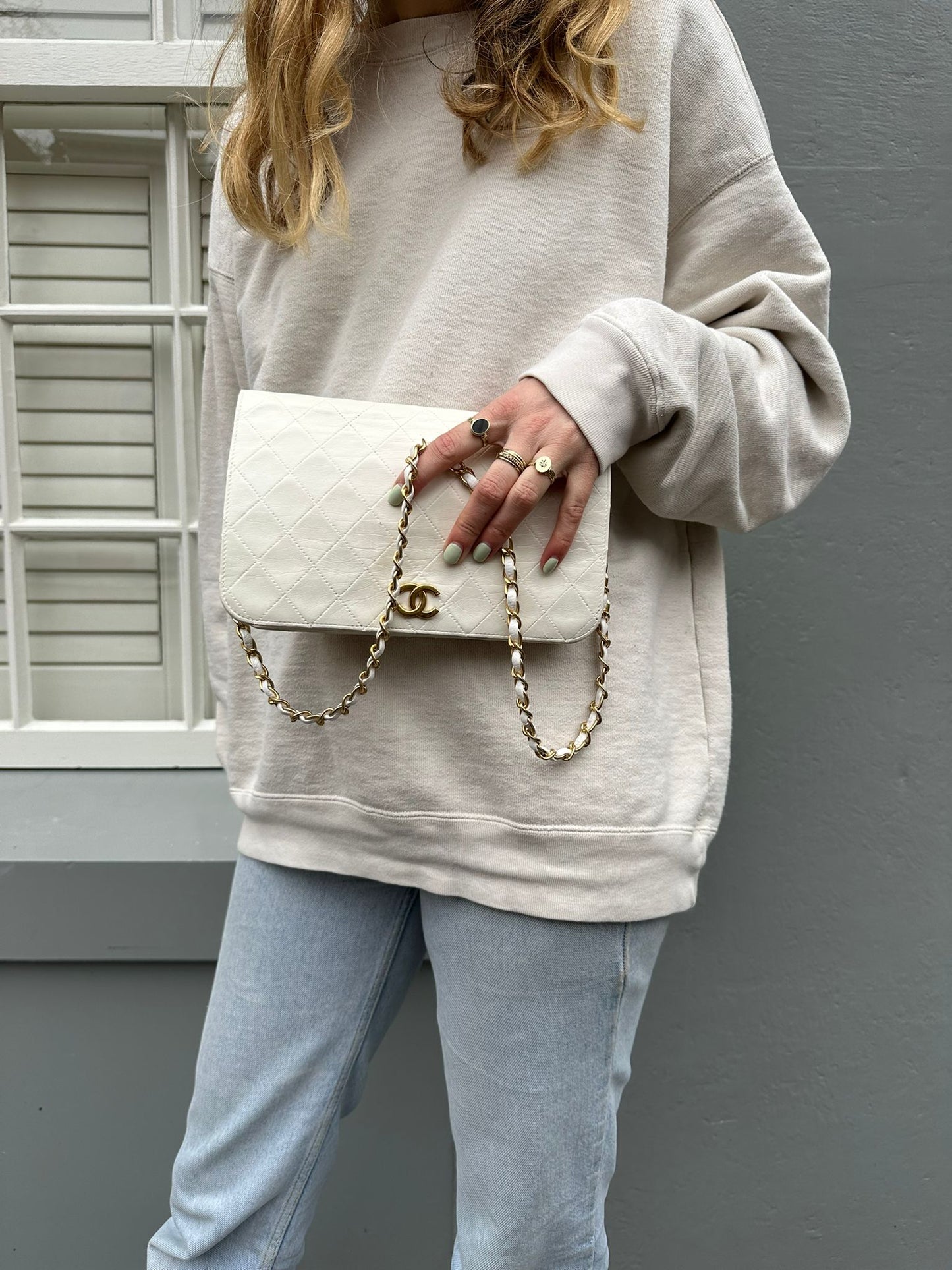 Vintage single flap
