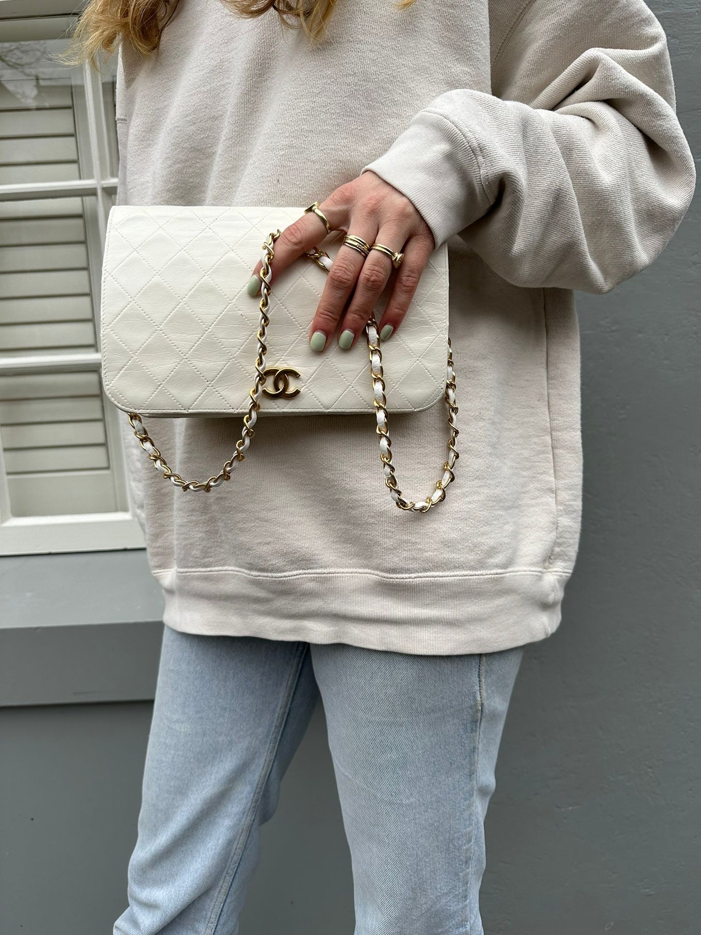 Vintage single flap