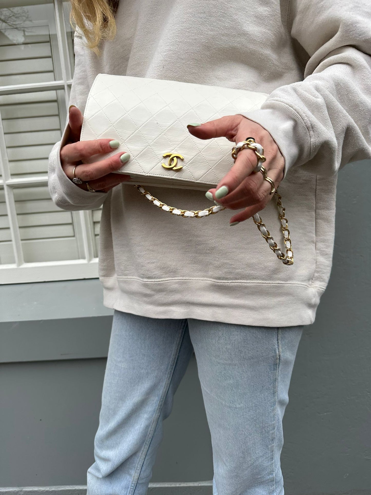 Vintage single flap
