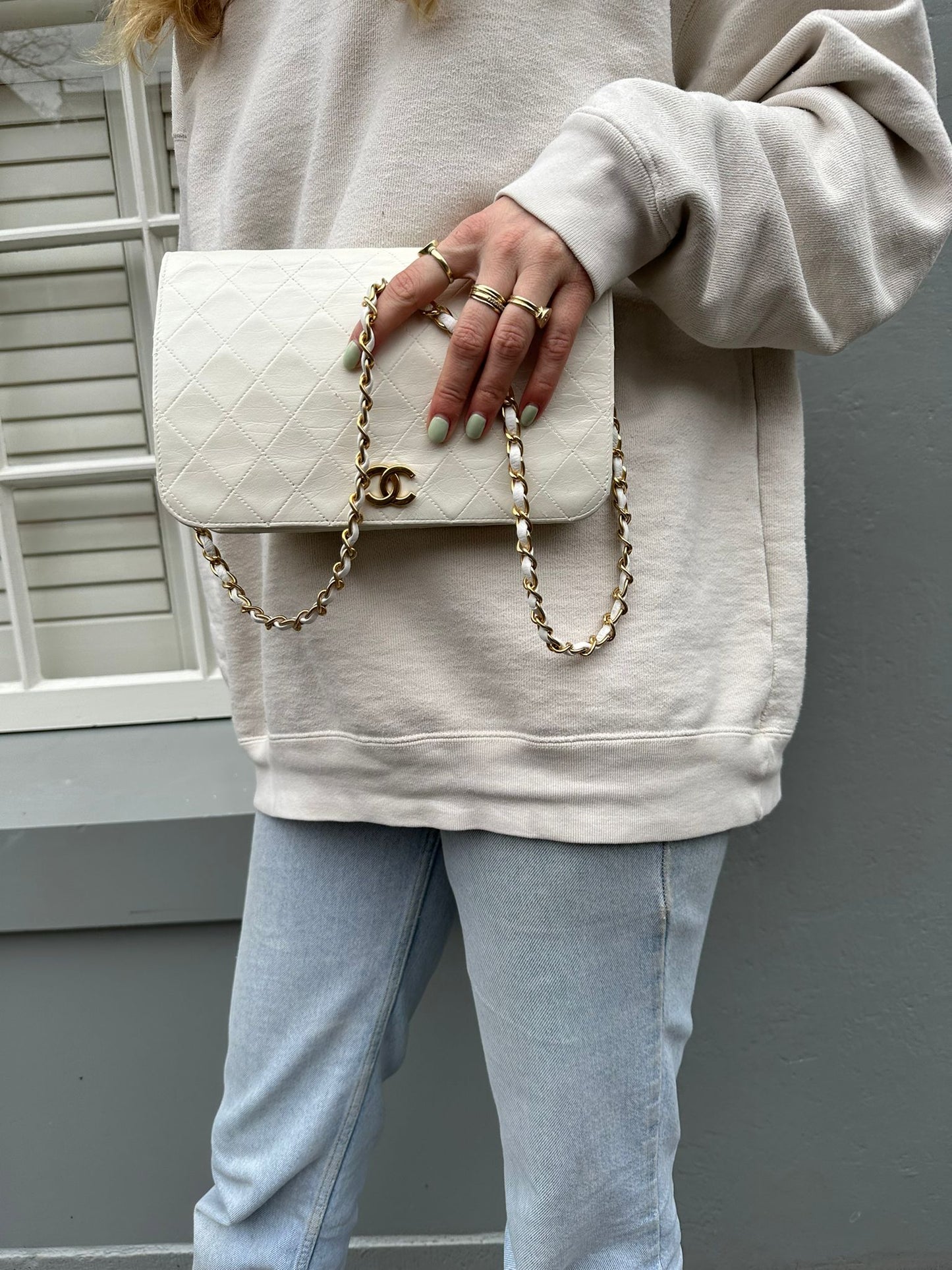 Vintage single flap