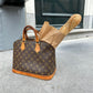 Alma leather handbag