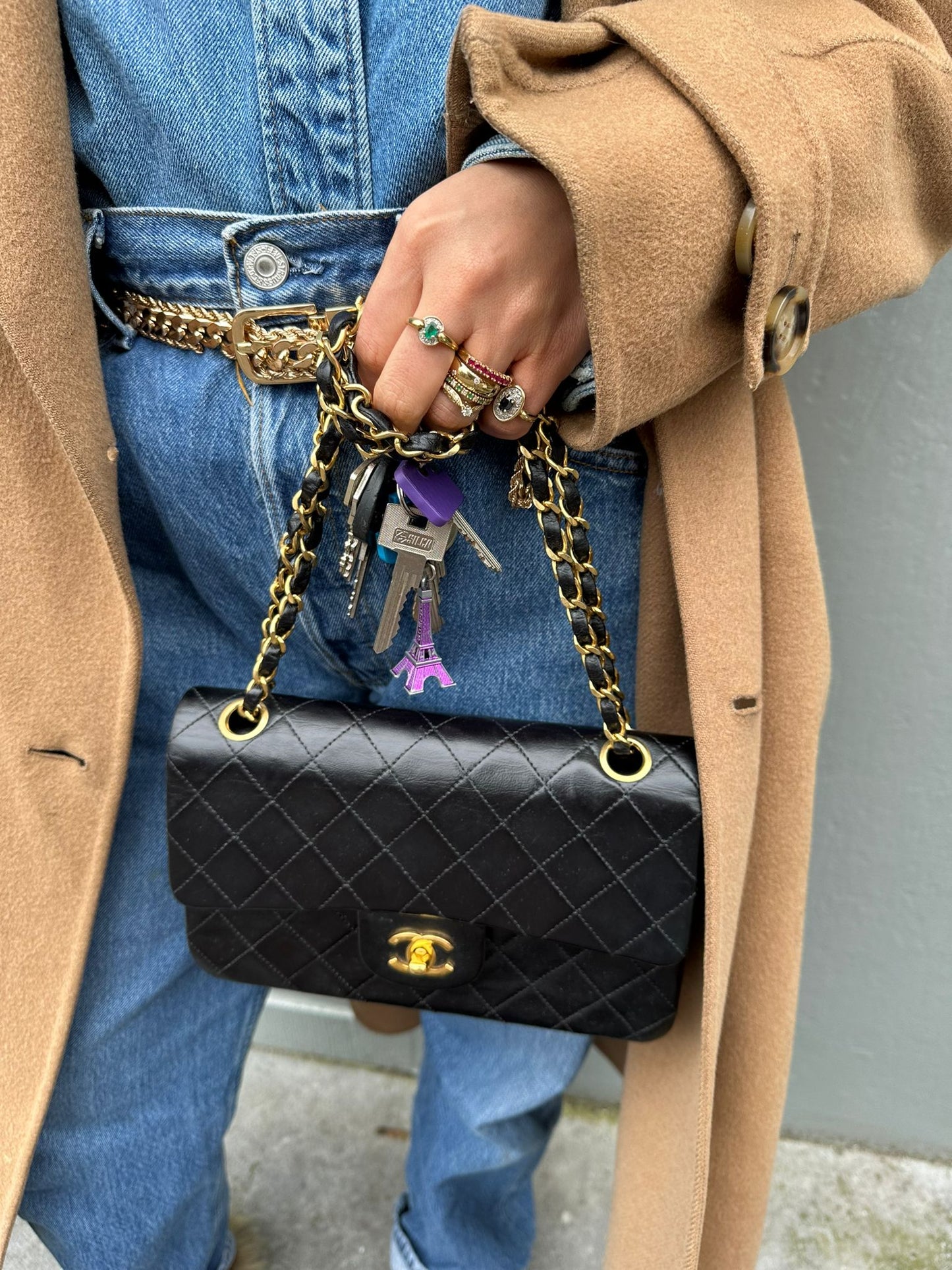 Small flap bag