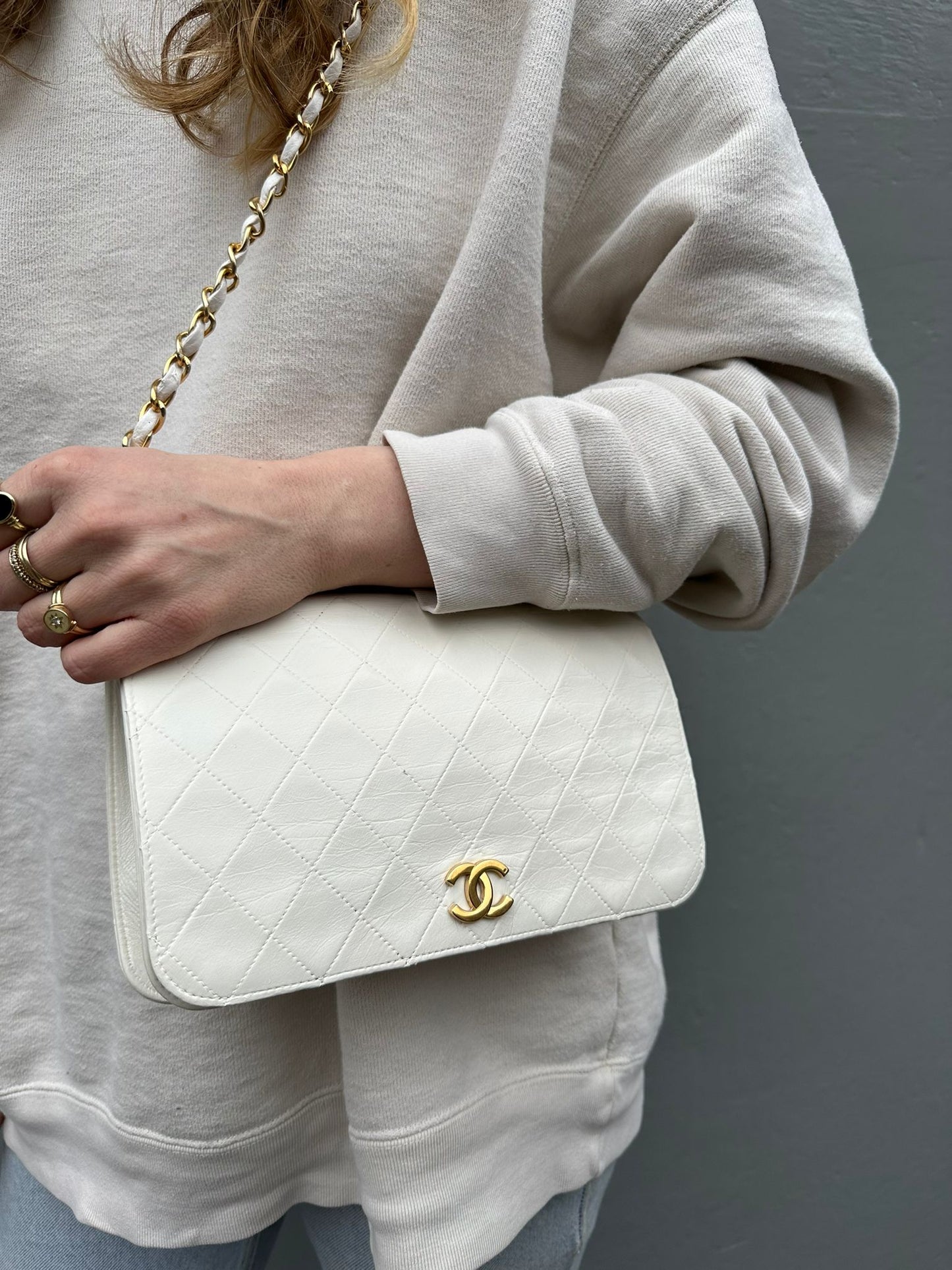 Vintage single flap