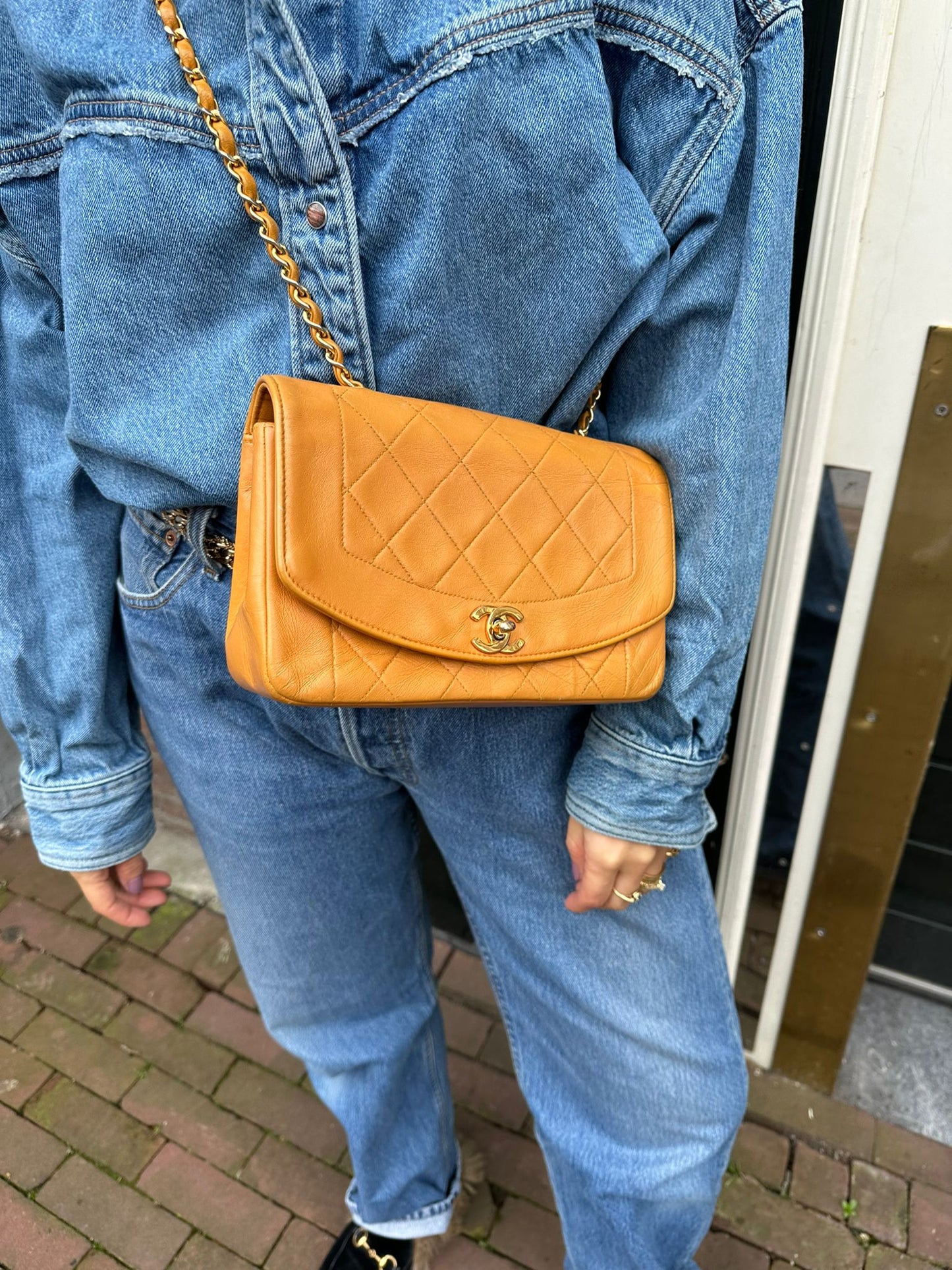 Chanel 19 Flap Bag Quilted Denim Large at 1stDibs