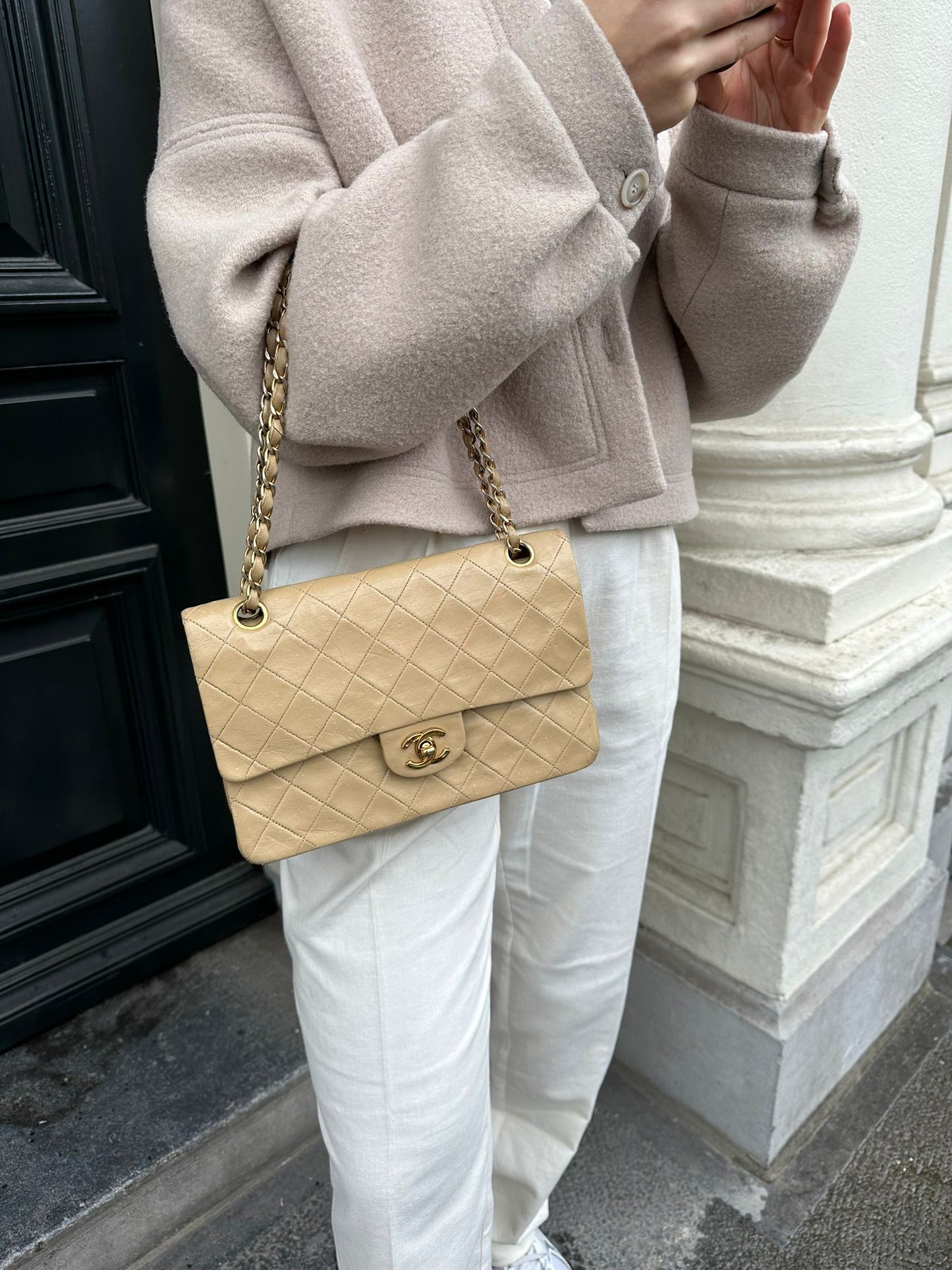 Vintage classic double flap