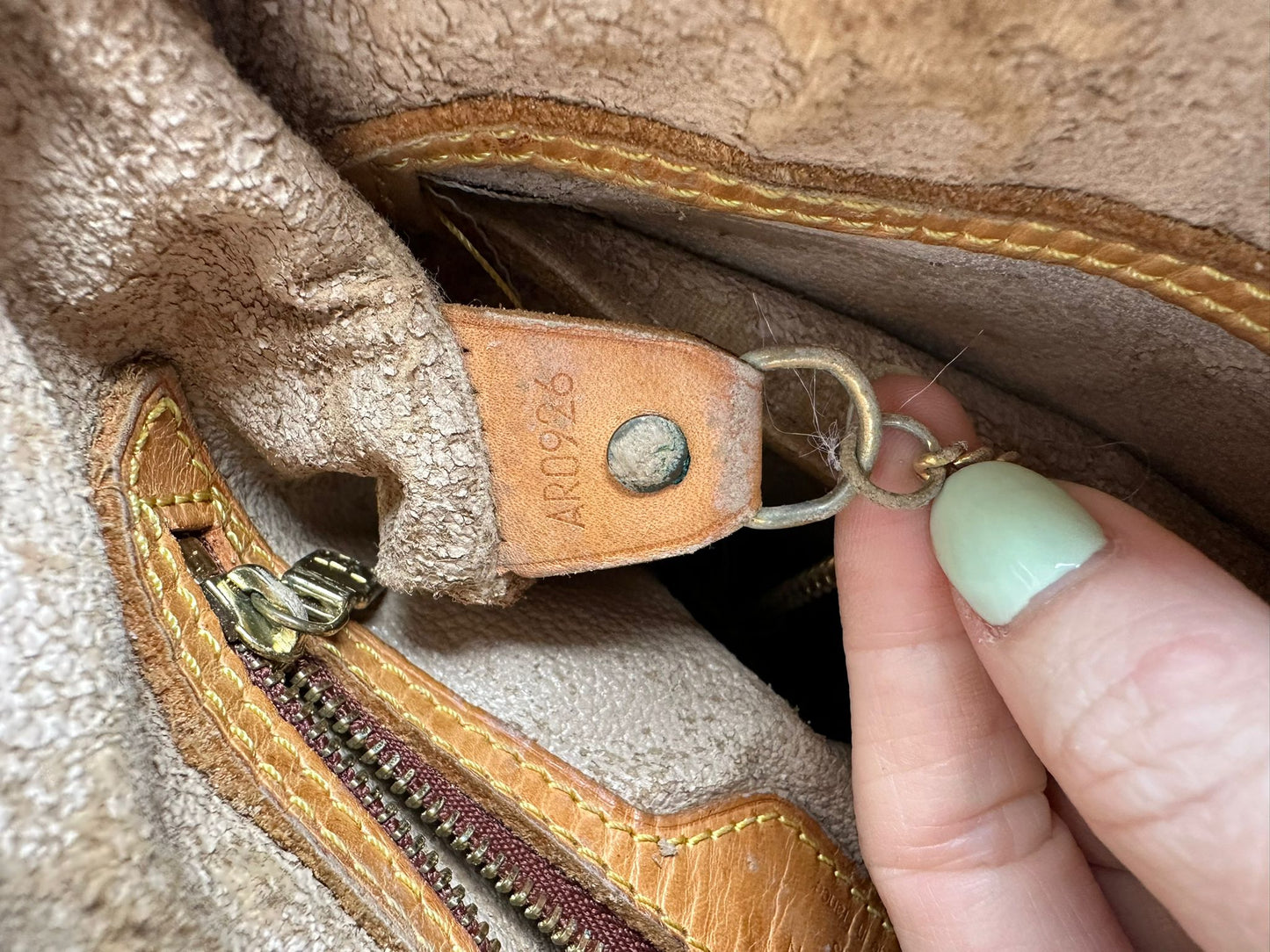 Vintage bucket PM bag