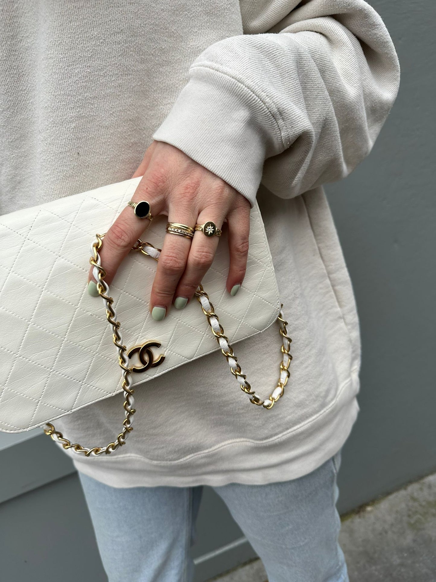 Vintage single flap