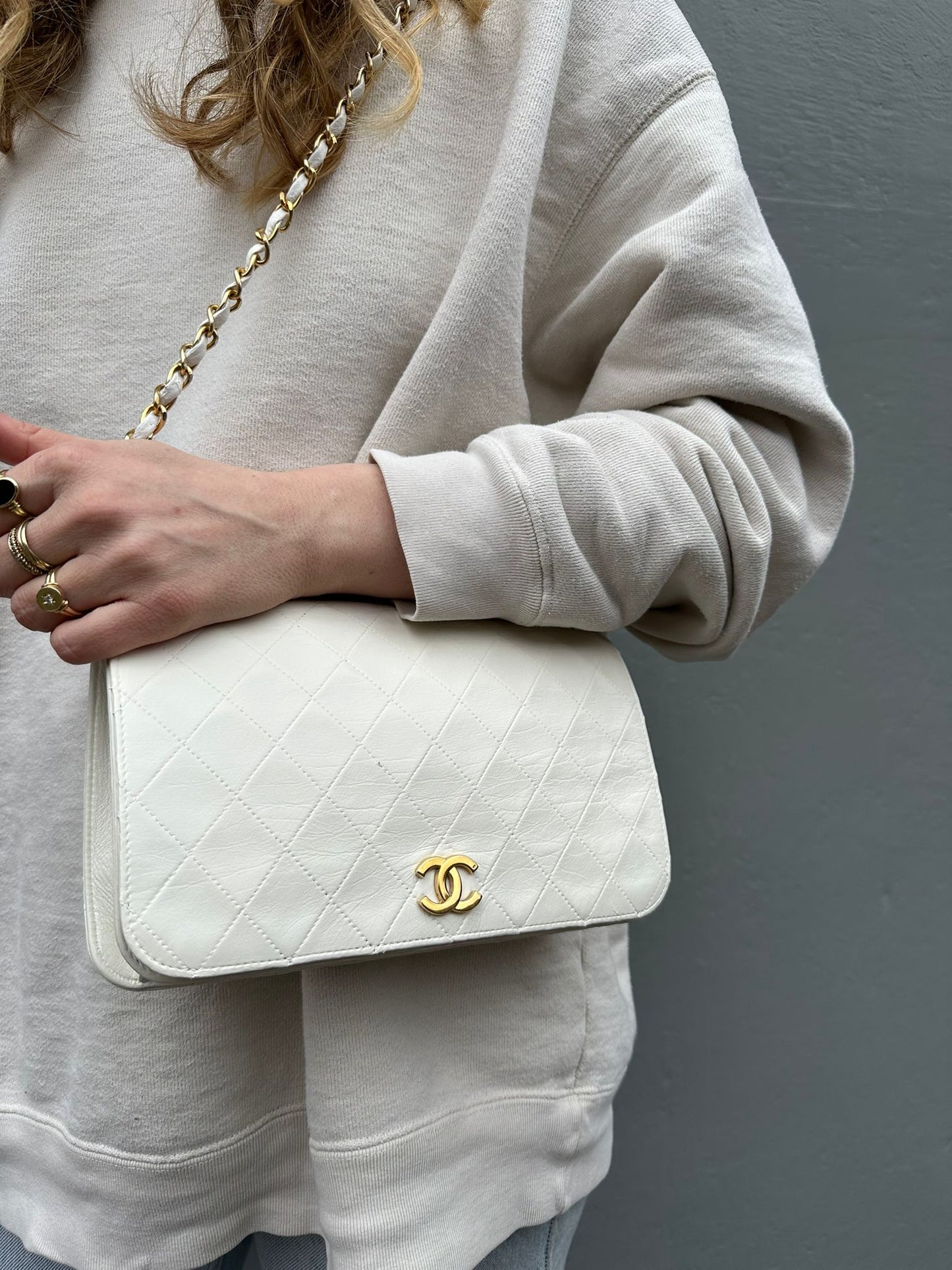 Vintage single flap