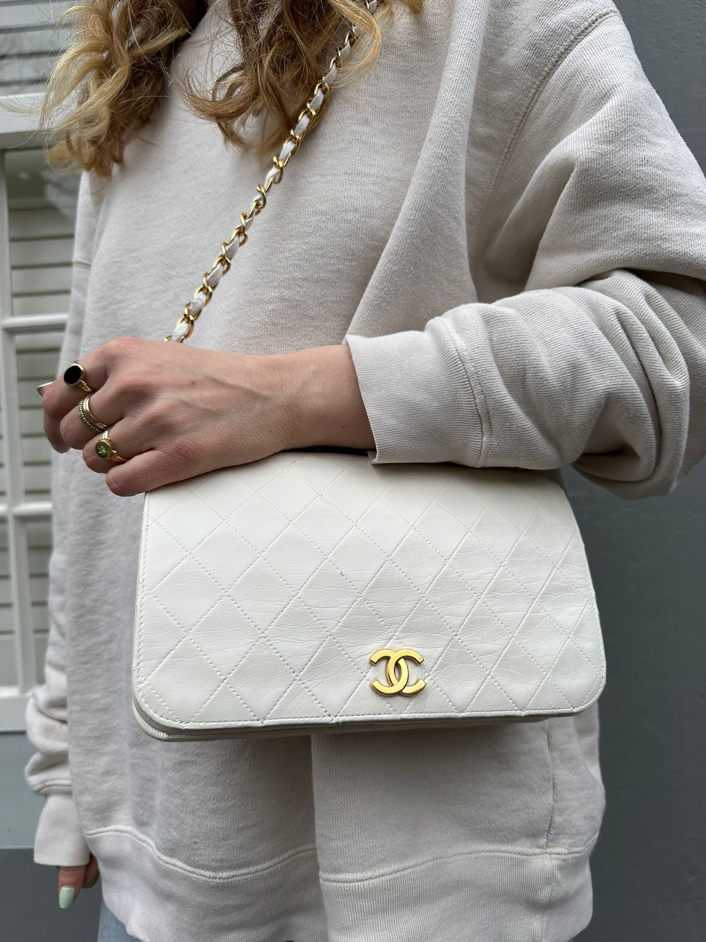Vintage single flap