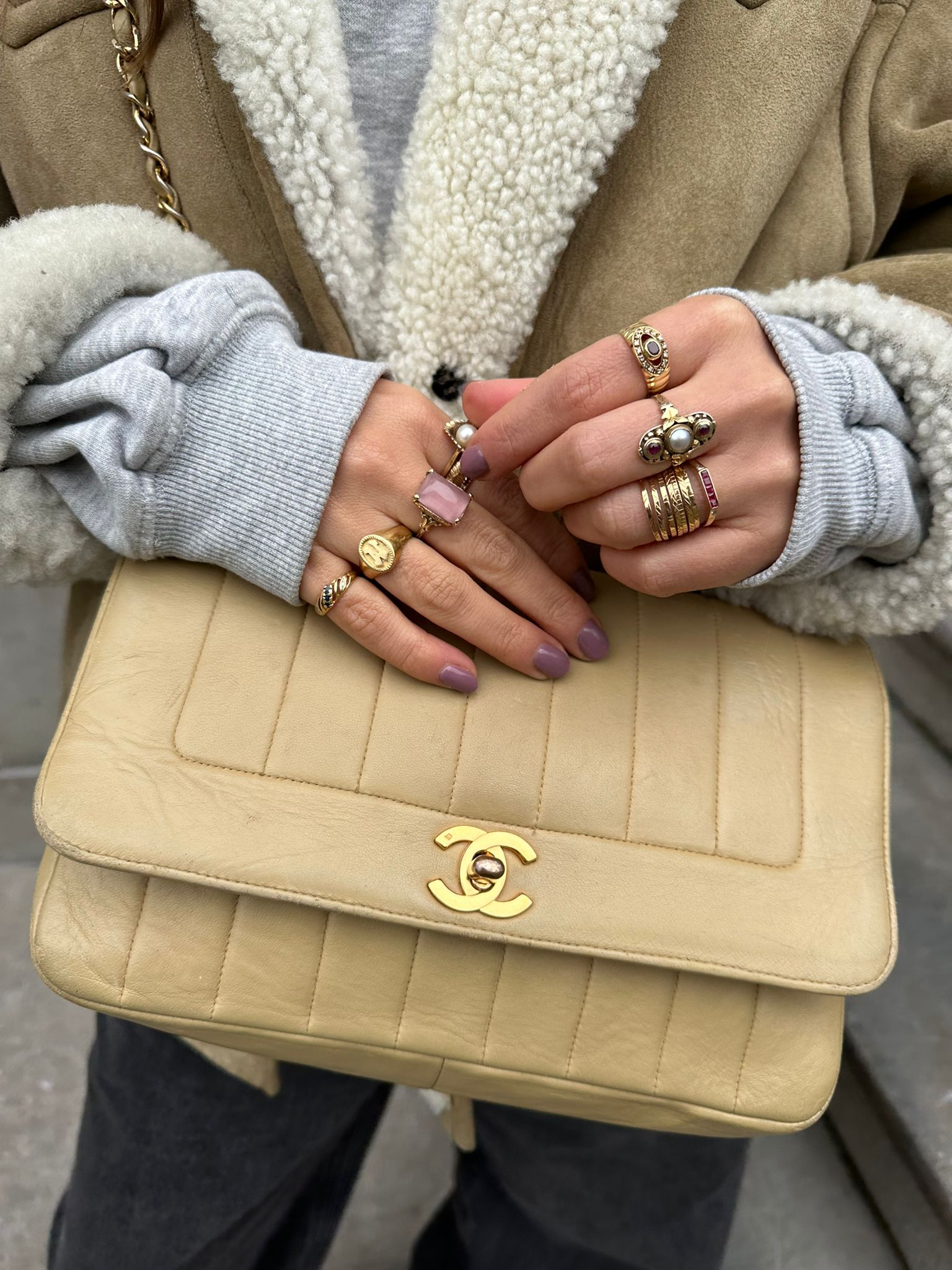 Vintage Diana single flap – The High End Amsterdam